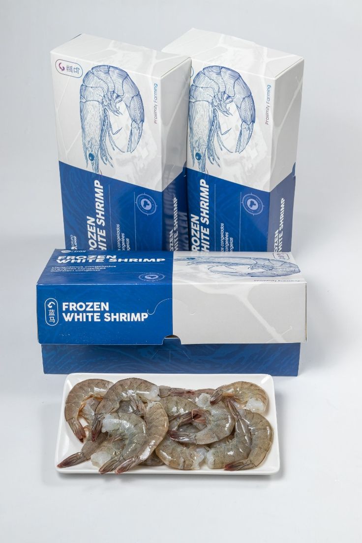 Custom Frozen Shrimp Boxes