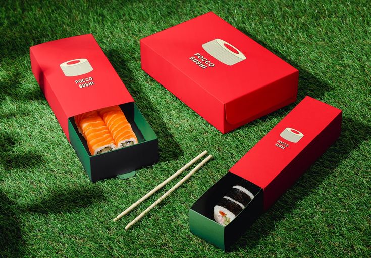 Custom Printed Sushi Boxes